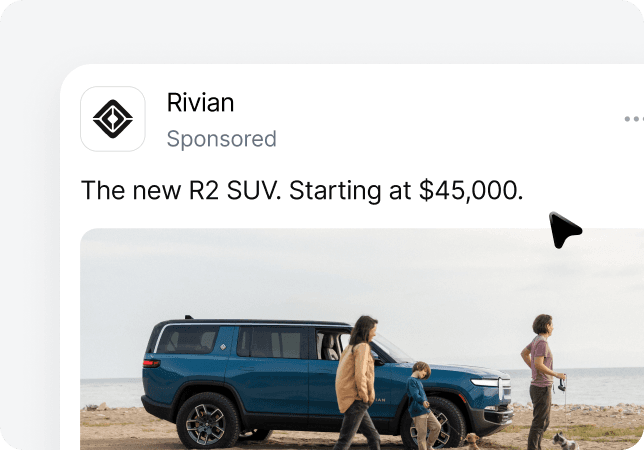 User clicks ad